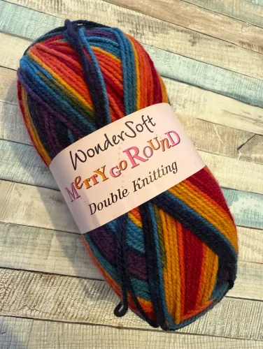 Dark Rainbow - Stylecraft MerryGoRound DK - Shade 3143