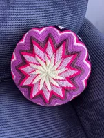 15" Pinwheel Pink Cushion