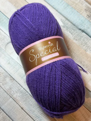 Proper Purple - Stylecraft Special DK Yarn - Shade 1855