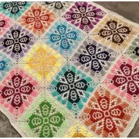 Summer Windmills Crochet Blanket - 7 week online course with support - INTERMEDIATE - 13th Jan 2025