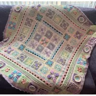 Twisted Granny Crochet Blanket - 14 week online course with support - ADVANCED - 4th Nov 2024